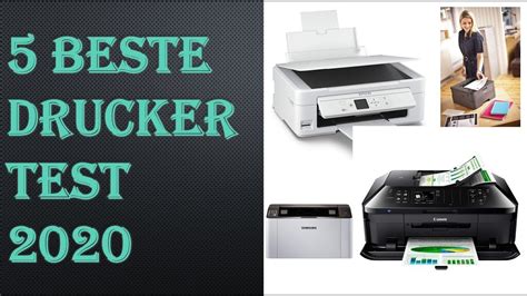 5 Beste Drucker Test - YouTube