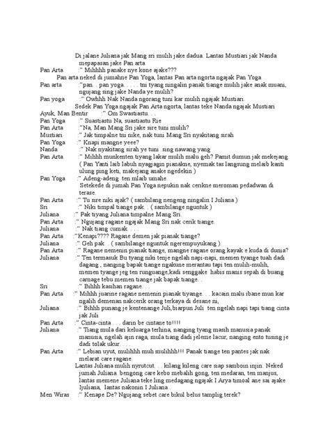 5 Contoh Drama Bahasa Bali Modern & Klasik untuk … - muktibox.com