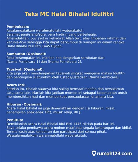 5 contoh teks MC halal bihalal Idul Fitri 2026 lengkap dengan ... - MSN - raincitystudios.com