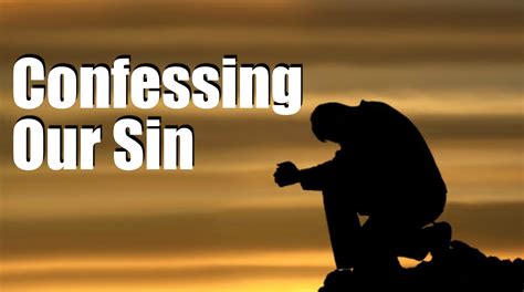 5 Confess Sin