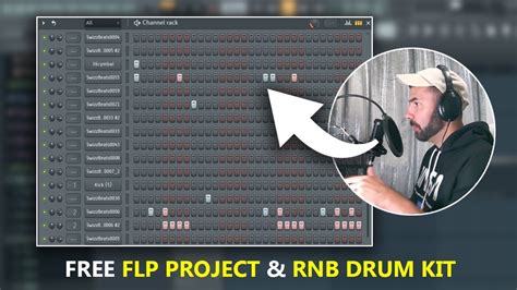 5 Cool RnB Drum Patterns in FL Studio Tutorial [Free FLP + RnB Drum Kit