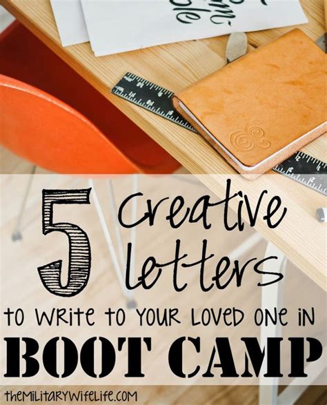 5 Creative Letters to Write to Your Loved One in Boot Camp Basic