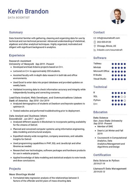 5 Data Scientist Resume Examples For 2021