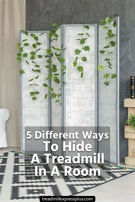 5 Different Ways To Hide A Treadmill In A Room?