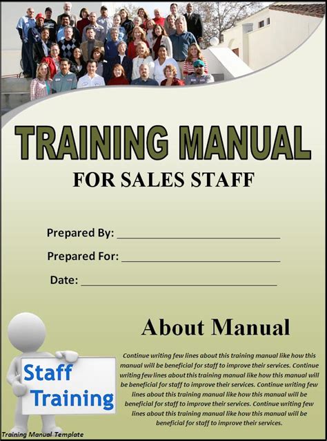 5 Free Training Manual Templates Excel PDF Formats