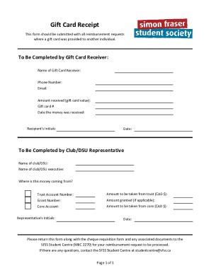 5 Gift Receipt Templates Free Sample Example Format Download Free Premium Templates