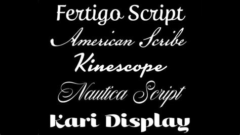 5 Great Script Fonts From Adobe Fonts CreativePro Network