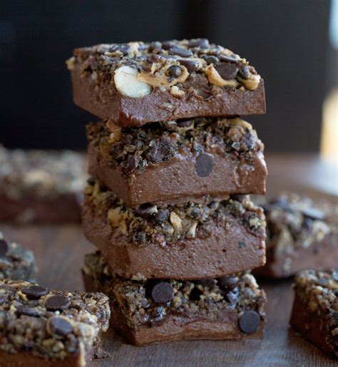 5 Ingredient Monster Chocolate Fudge Bars – Secretly Healthy!