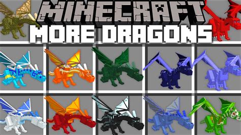 5 Minecraft Mods That Add Dragons - YouTube