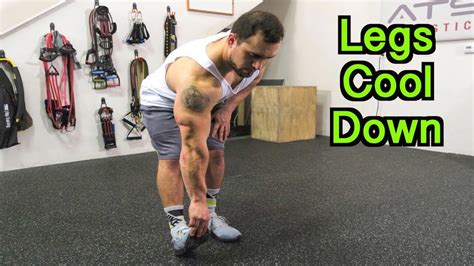 5 Minute Leg Static Stretching Routine Cool Down - YouTube