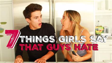 5 Nice Things Guys Say That Girls Hate - YouTube