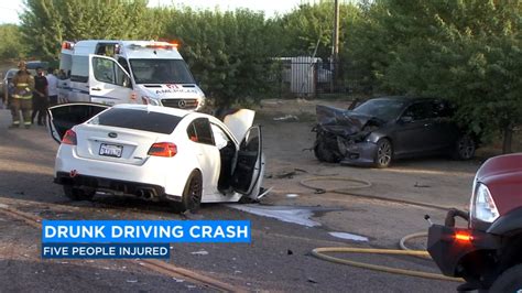 5 People Hospitalized after DUI Crash on West Civic Drive [Santa Ana, CA]