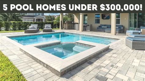 5 Pool Homes in Florida Selling For Under $300,000!! - YouTube