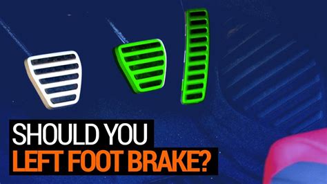 5 Reasons to Left Foot Brake on the Street - YouTube