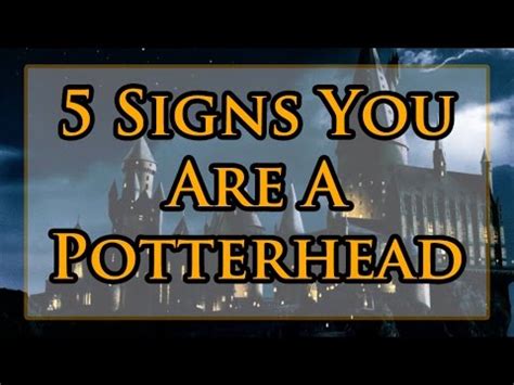 5 Signs You Are A Potterhead - YouTube