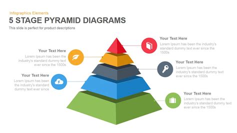 5 Stage Pyramid Diagrams Powerpoint Template And Keynote Slide Slidebazaar