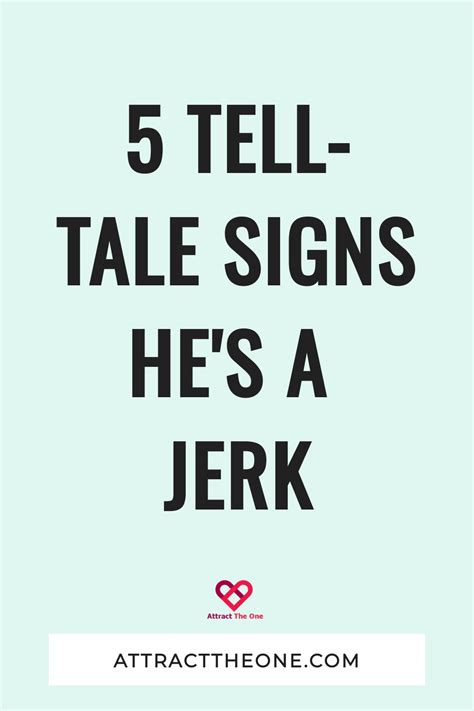 5 Tell-Tale Signs He