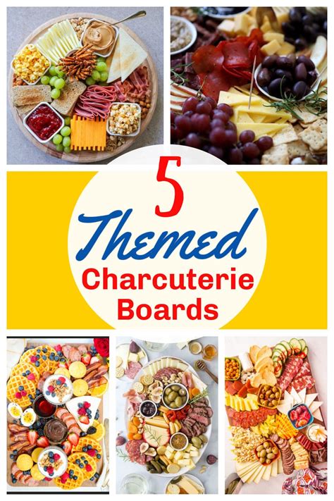 5 Themed Charcuterie Boards - The Food Hussy