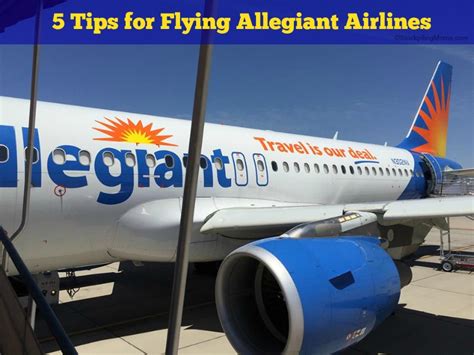 5 Tips For Flying Allegiant Airlines (DO NOT MISS THIS)