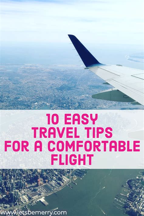 5 Tips to Help Ensure a Comfortable Flight