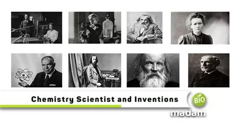 5 Top Famous Chemistry Scientist and their Inventions - biomadam