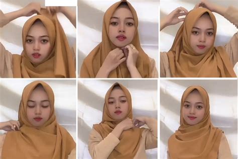 5 Tutorial Hijab Pashmina Malaysia Style, Elegan dan Simpel