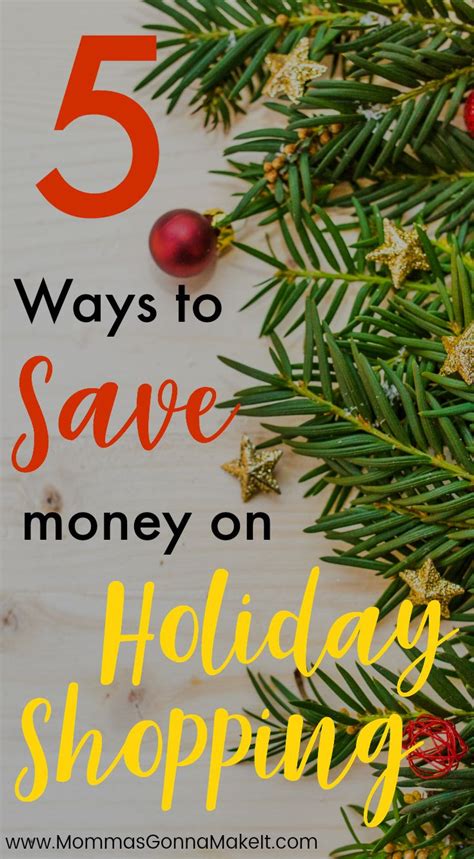 5 Ways to Save Money on Holiday Shopping This Season