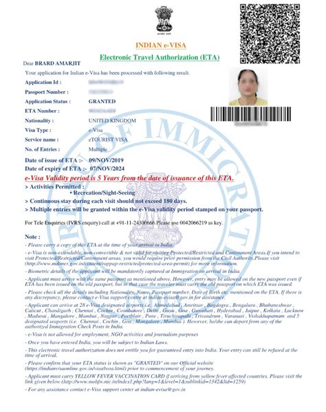 5 Year Indian Tourist Visa for US Citizens - Official Indian Visa Online