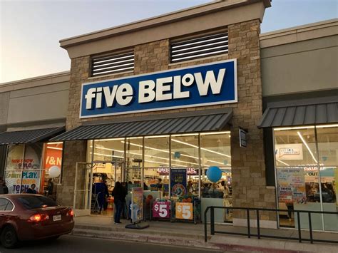 Your local Five Below located at 902 W Kimberly Road is a place with unlimited possibilities where tweens, teens and beyond are free to Let Go & Have Fun in a color- popping, music pumping, super-fun shopping experience.. 
