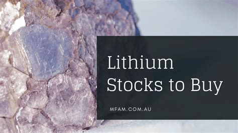 5 best lithium stocks. Things To Know About 5 best lithium stocks. 