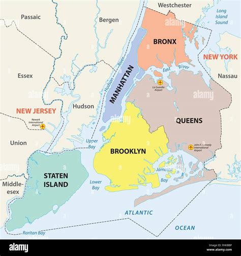 5 Boroughs Map