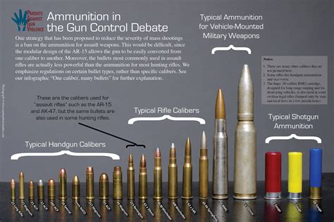 Quickly learn all about common bullet sizes & ca