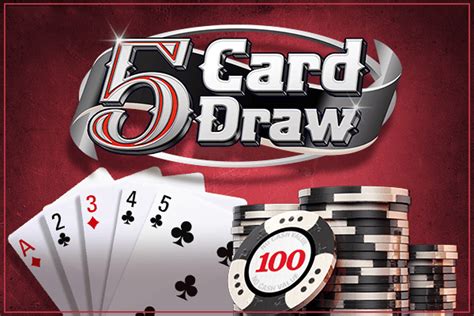5 card draw poker online