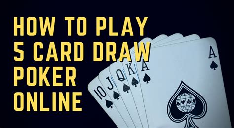 5 card draw poker online ibyr belgium