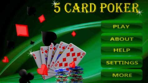 5 card poker online apay