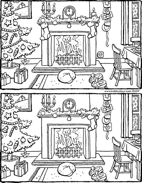 5 Christmas Spot The Difference Printables The Kids Christmas Spot The Difference Printable - Christmas Spot The Difference Printable