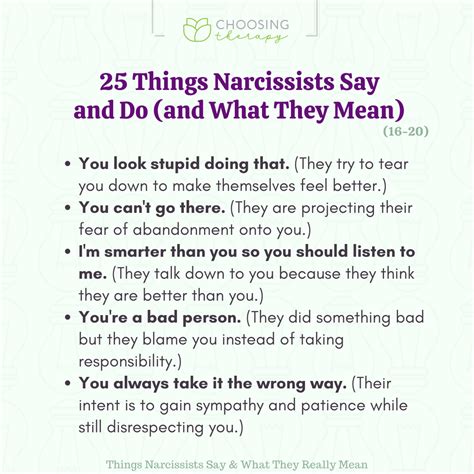 5 common things a narcissist will say during an argument