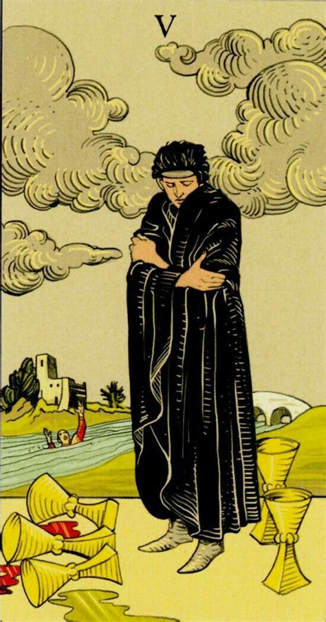 5 Copas Tarot
