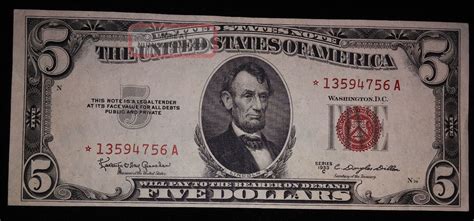 5 dollar bill with red ink 1953 worth. Things To Know About 5 dollar bill with red ink 1953 worth. 