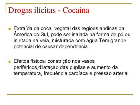 5 Drogas Lícitas