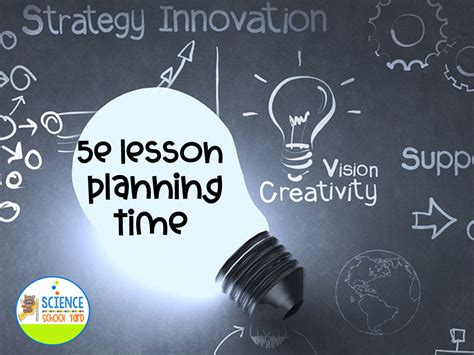 5 E Lesson Planning Time The Science School Science 5e Lesson Plans - Science 5e Lesson Plans