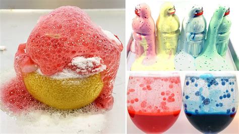 5 Easy Fizzing Amp Foaming Science Projects Youtube Foam Science Experiment - Foam Science Experiment