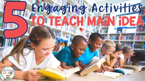 5 Engaging Ways To Teach Main Idea So Main Idea Lesson Plans 4th Grade - Main Idea Lesson Plans 4th Grade
