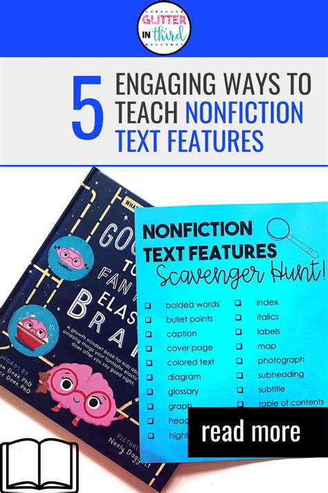 5 Engaging Ways To Teach Nonfiction Text Features Teaching Text Features 3rd Grade - Teaching Text Features 3rd Grade