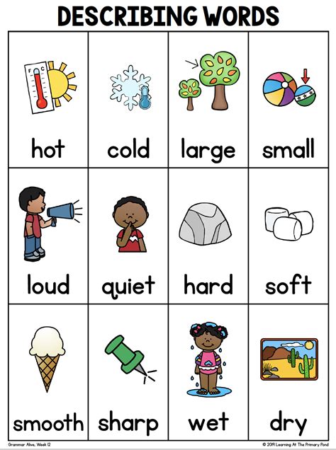 5 Fun Activities For Teaching Adjectives In The Adjectives Activity For Grade 1 - Adjectives Activity For Grade 1