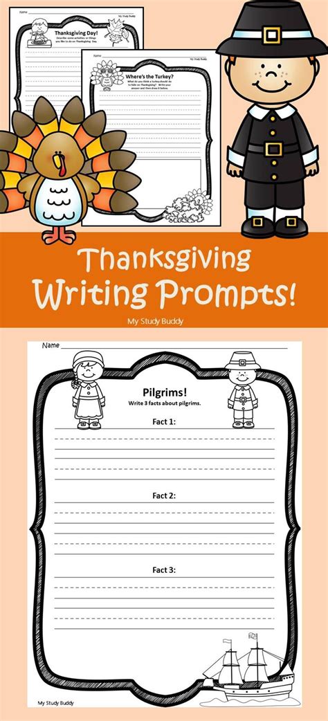 5 Fun Thanksgiving Writing Prompts Journaling Ideas For Thanksgiving Creative Writing Prompts - Thanksgiving Creative Writing Prompts