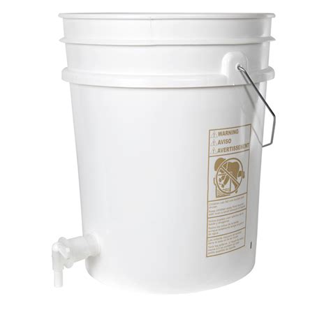 5 gallon bucket spigot home depot. The Cary Company has the largest selection of steel and metal buckets for your needs. UN Rated steel pails come in sizes from 1 gallon to 7 gallons, and are available as open head or tight head pails (closed head). Pails come in a variety of colors with custom colors available upon request. Steel pail covers and lids may be sold separately. 