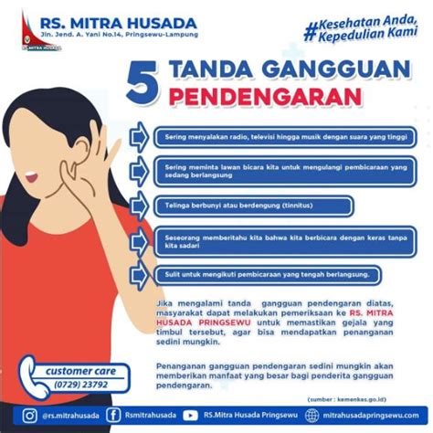 5 gangguan pendengaran