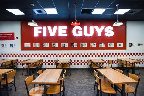 5 guys closing restaurants