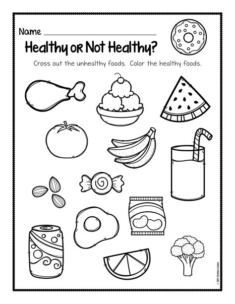 5 Healthy Eating Printables Free Activity Pack For Healthy Eating Worksheet - Healthy Eating Worksheet